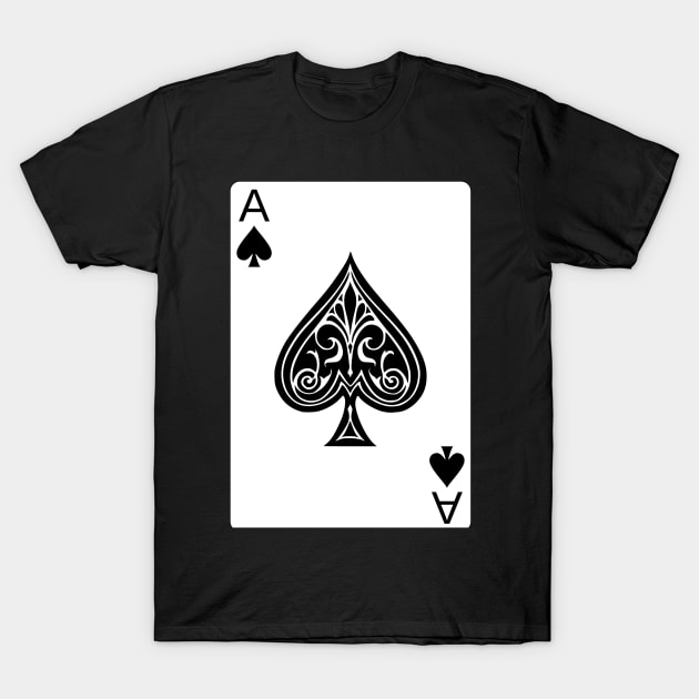 Ace of spades T-Shirt by Yamoos